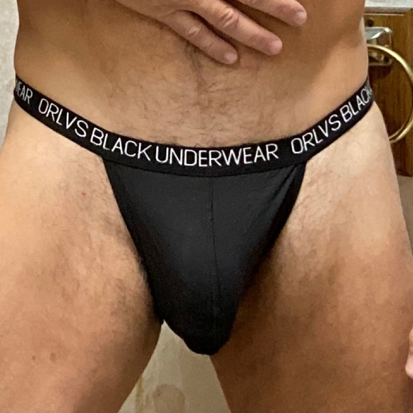 Black , brief, super soft, tag Xl but fits like medium - Picture 1 of 4